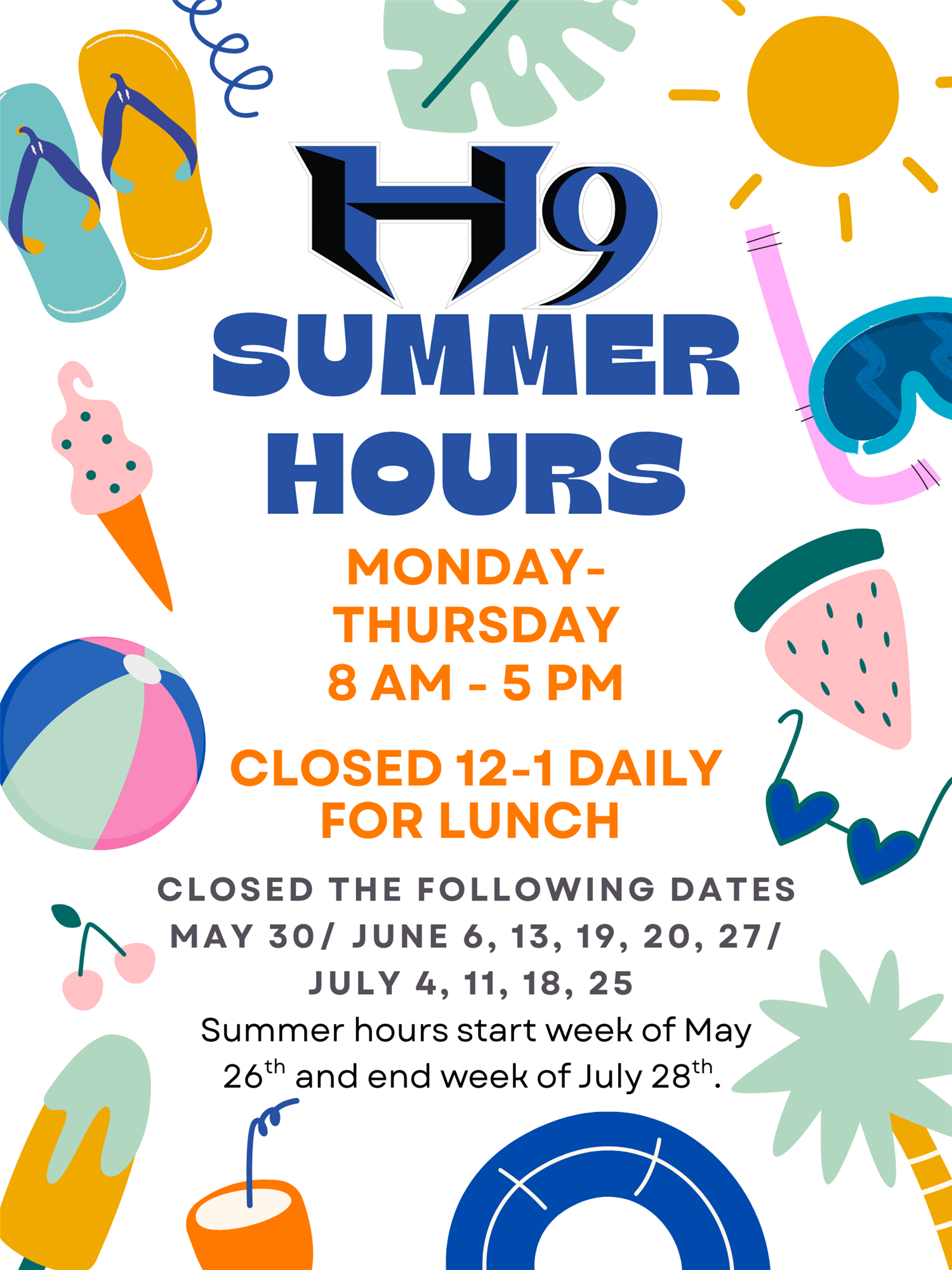  Hebron 9 Summer Hours